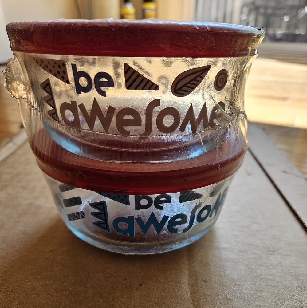 PYREX 2CUP Limited Edition Bowl Set NEW